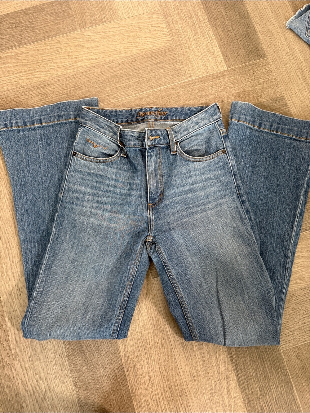 Kimes Ranch Light Blue Flare Jeans